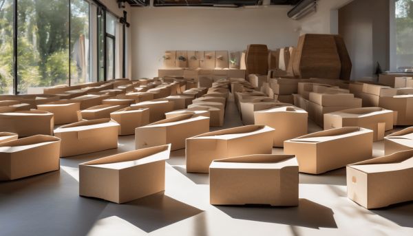 Cercueils en carton respectueux de l’environnement et économiques